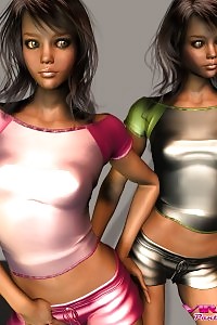 Nicelooking Virtual Younggirls In Shiny Tight Hot Panties