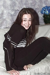 Celine Has Inviting Body And Sexy Black Panties That Should Be Pulled Down